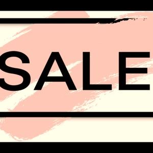 All items on sell. Closet Clean out!